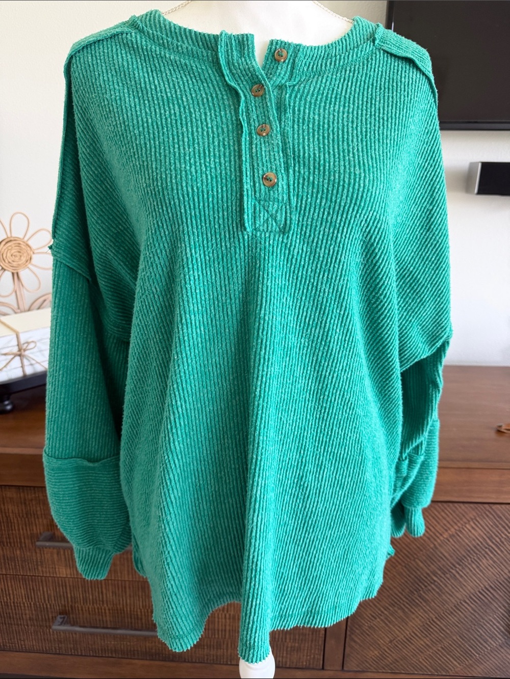 Zenana super soft ribbed pullover